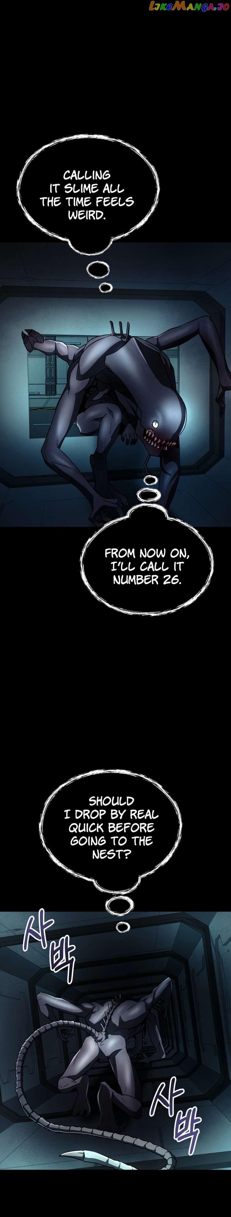 Read i became an evolving space monster Manga Online