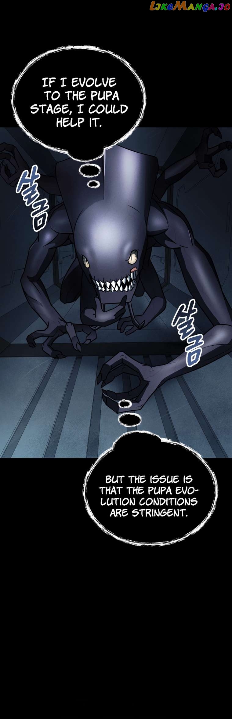 Read i became an evolving space monster Manga Online