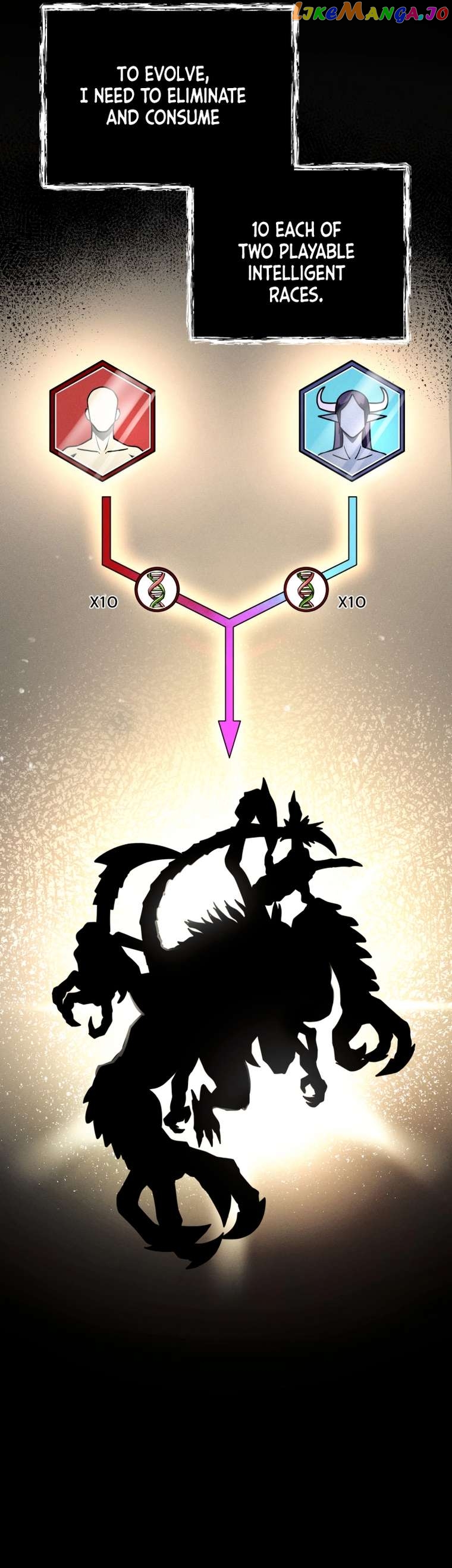 Read i became an evolving space monster Manga Online