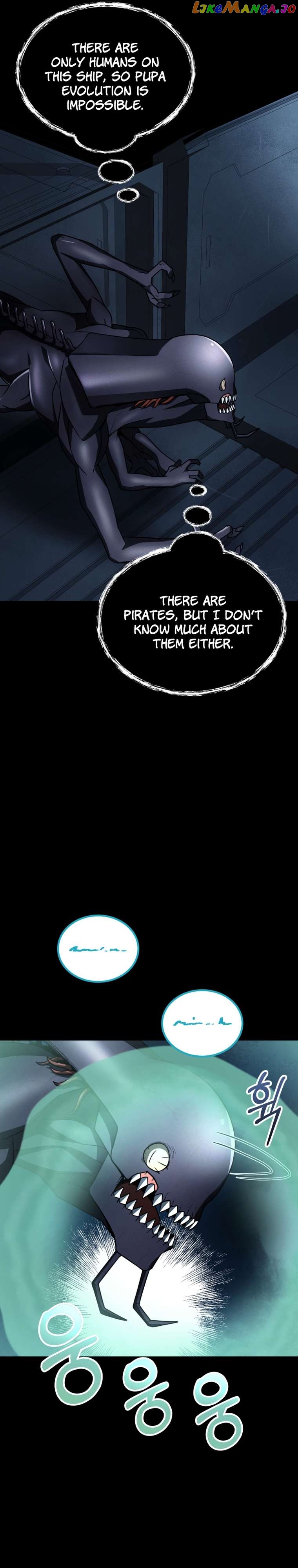 Read i became an evolving space monster Manga Online