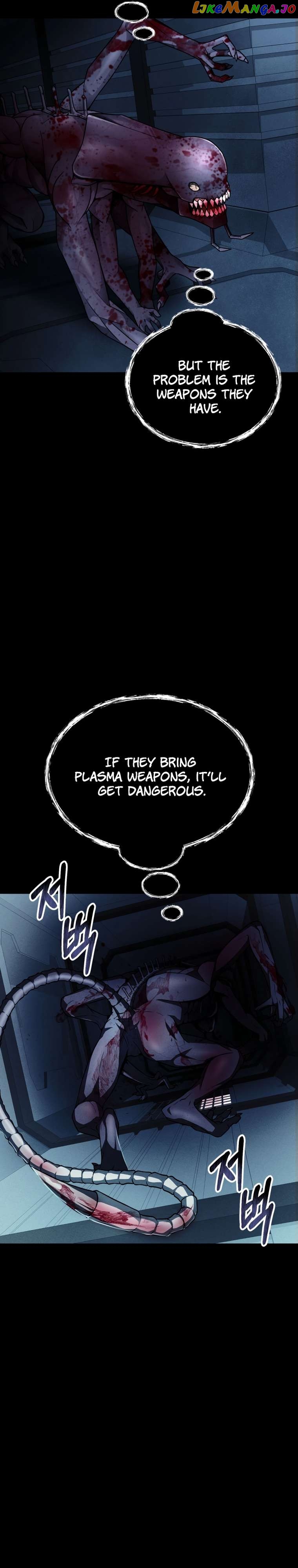 Read i became an evolving space monster Manga Online