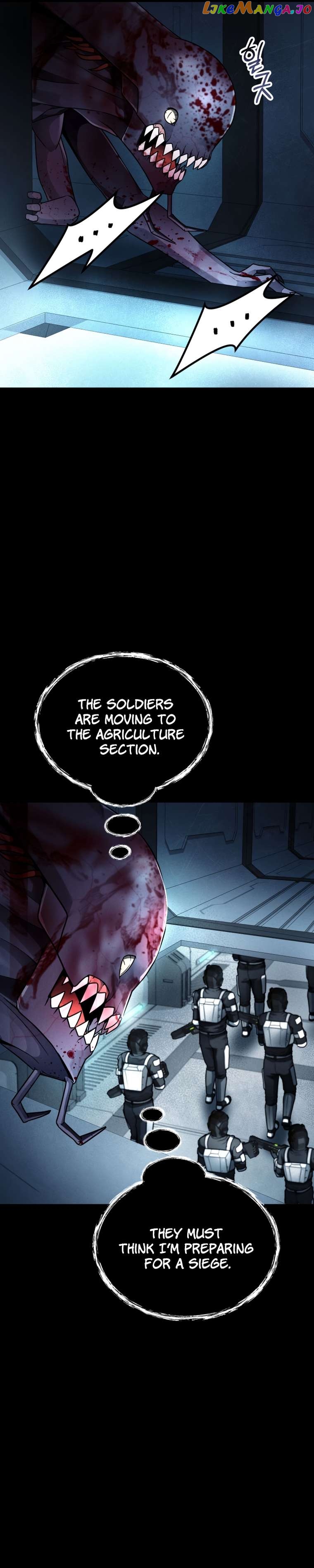 Read i became an evolving space monster Manga Online