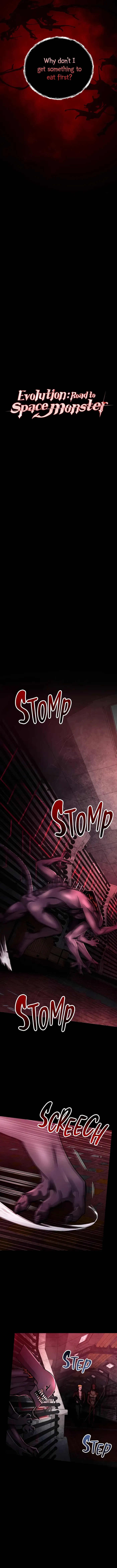 Read i became an evolving space monster Manga Online