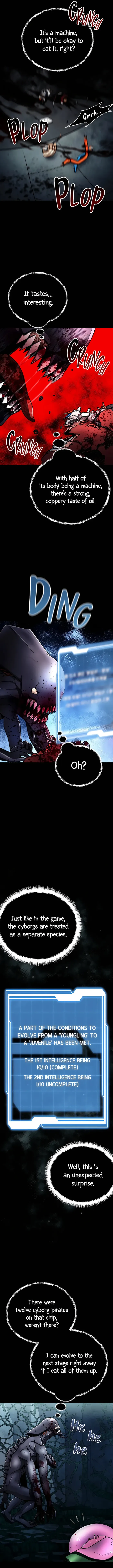 Read i became an evolving space monster Manga Online