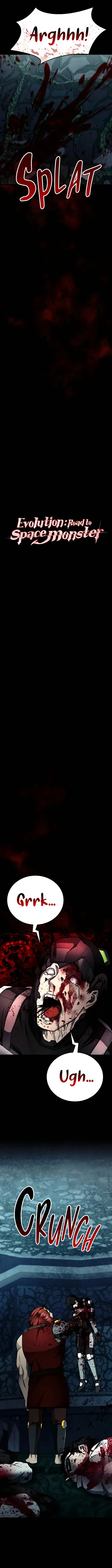 Read i became an evolving space monster Manga Online