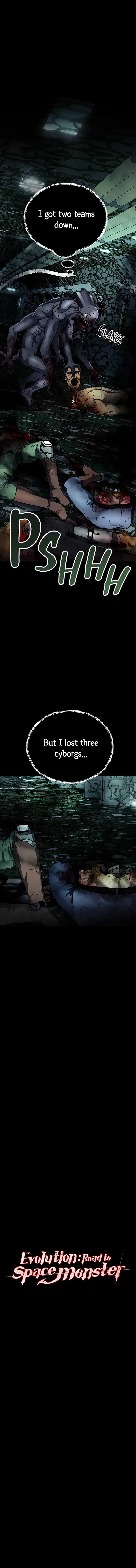 Read i became an evolving space monster Manga Online