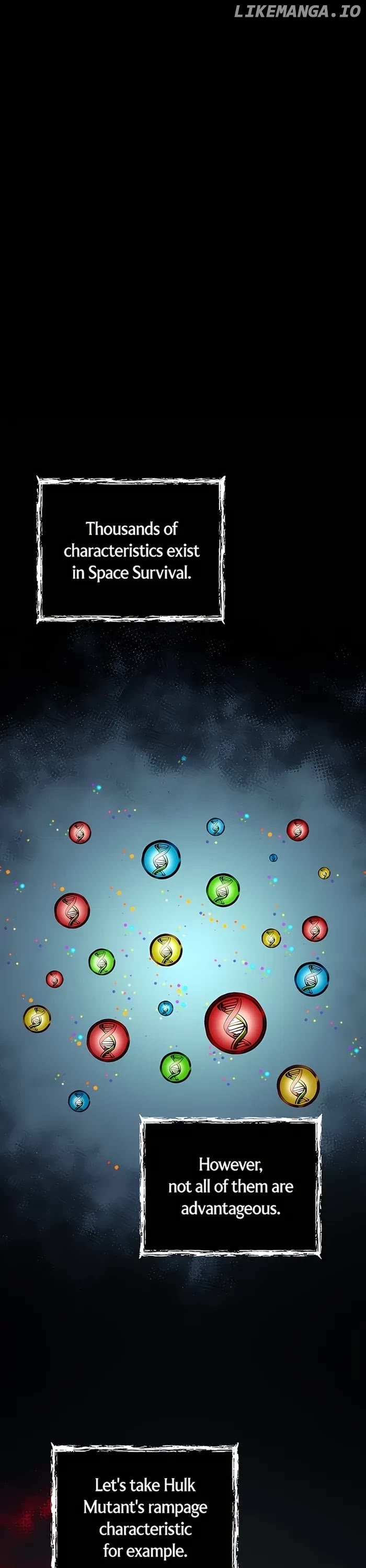 Read i became an evolving space monster Manga Online