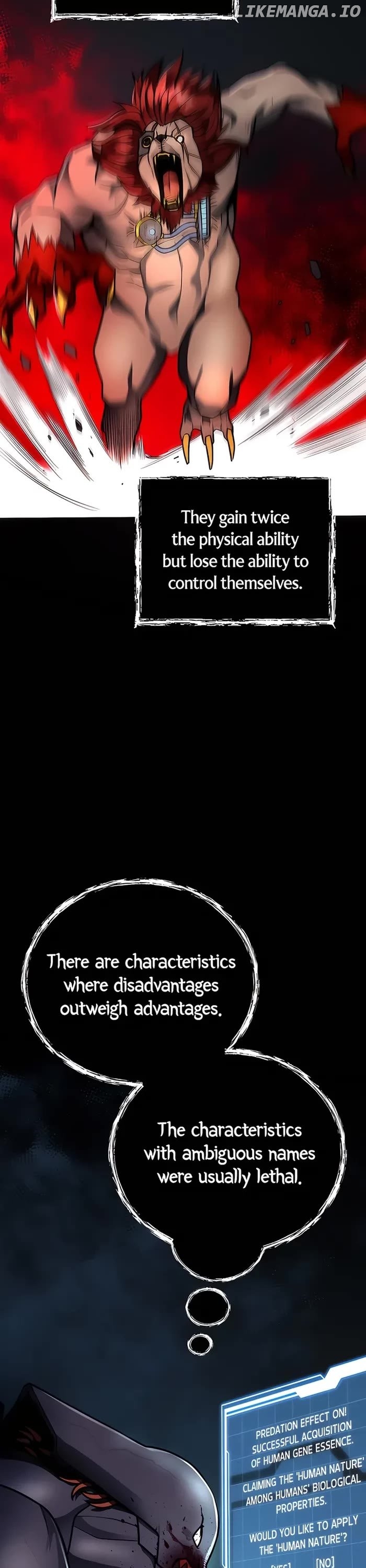 Read i became an evolving space monster Manga Online