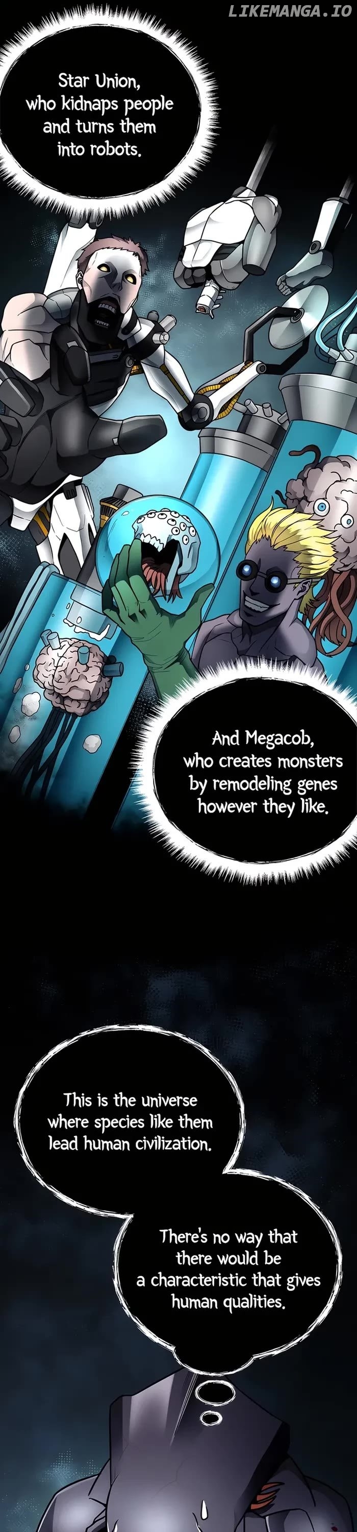 Read i became an evolving space monster Manga Online