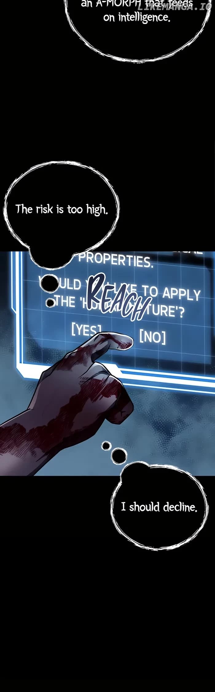 Read i became an evolving space monster Manga Online