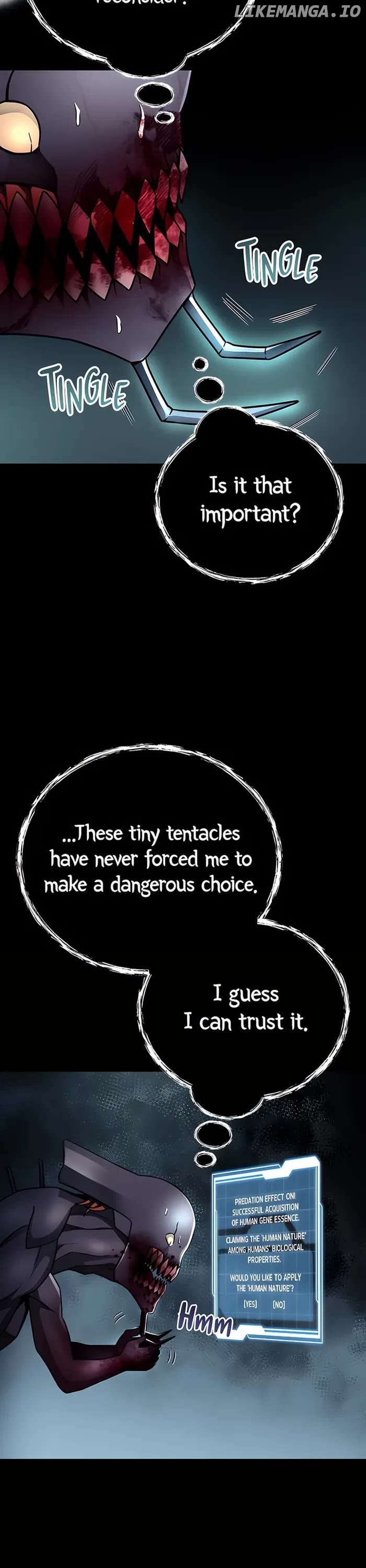 Read i became an evolving space monster Manga Online