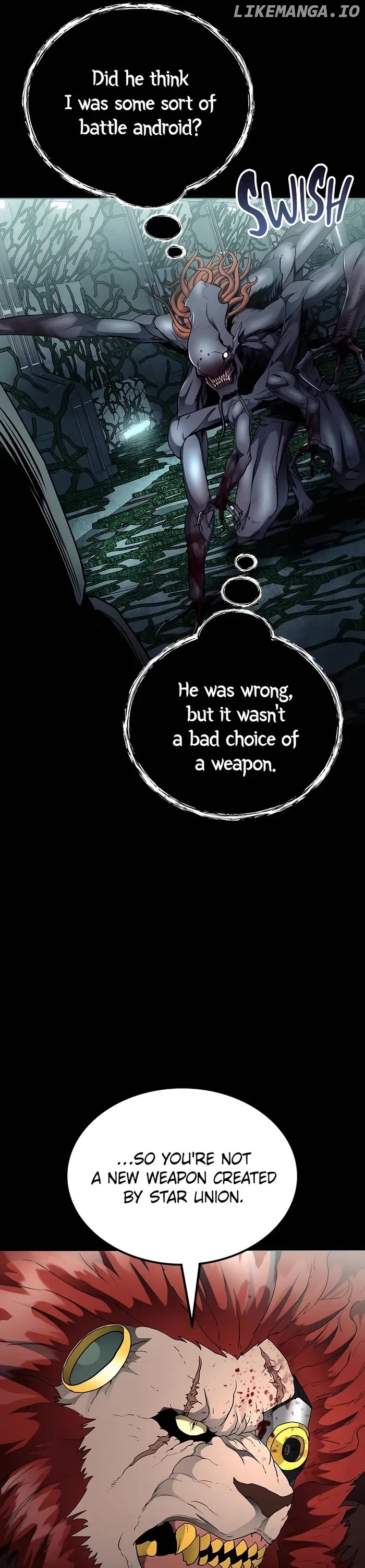 Read i became an evolving space monster Manga Online