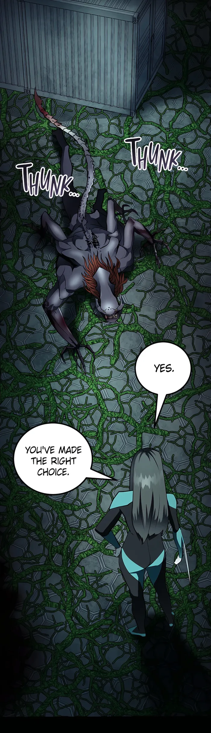 Read i became an evolving space monster Manga Online