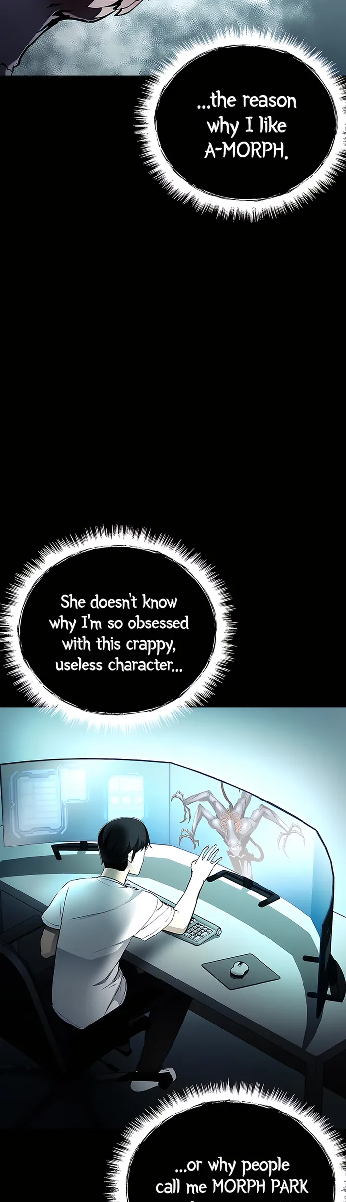 Read i became an evolving space monster Manga Online