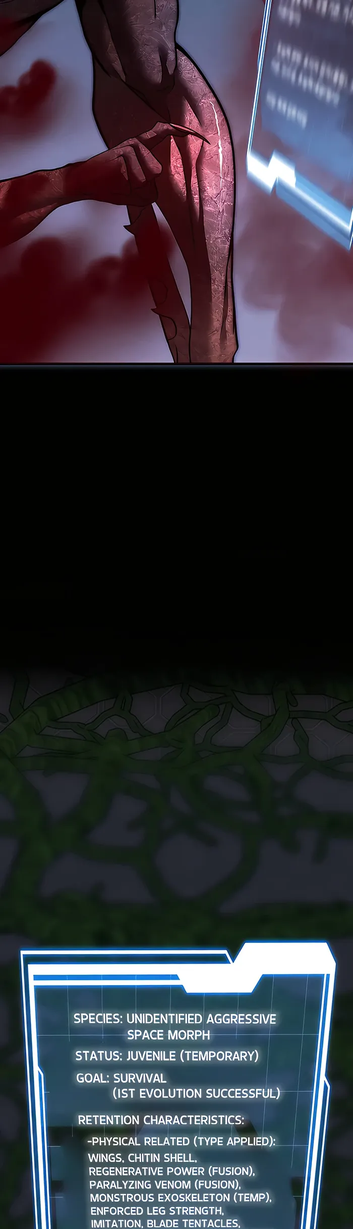 Read i became an evolving space monster Manga Online