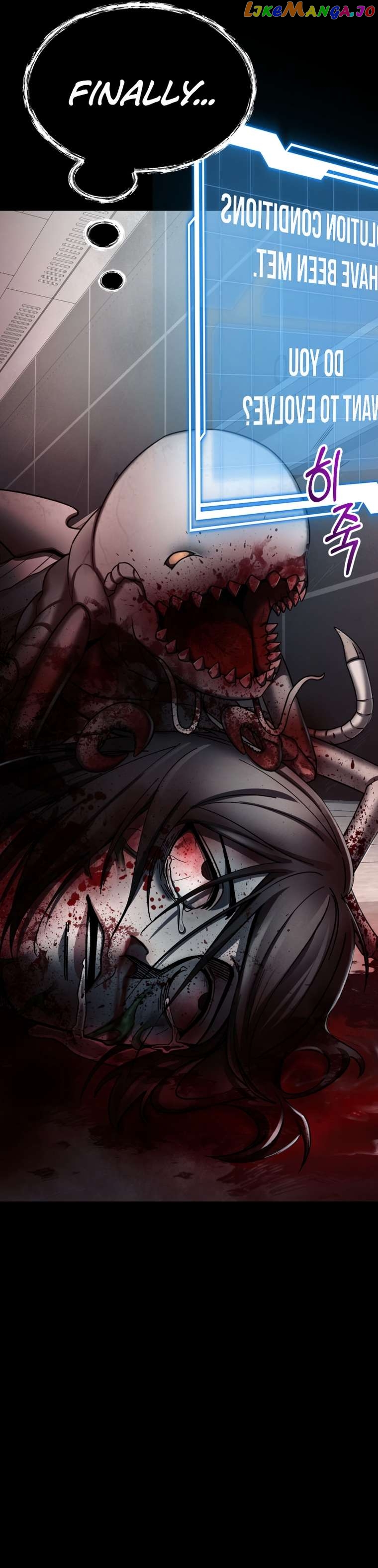 Read i became an evolving space monster Manga Online