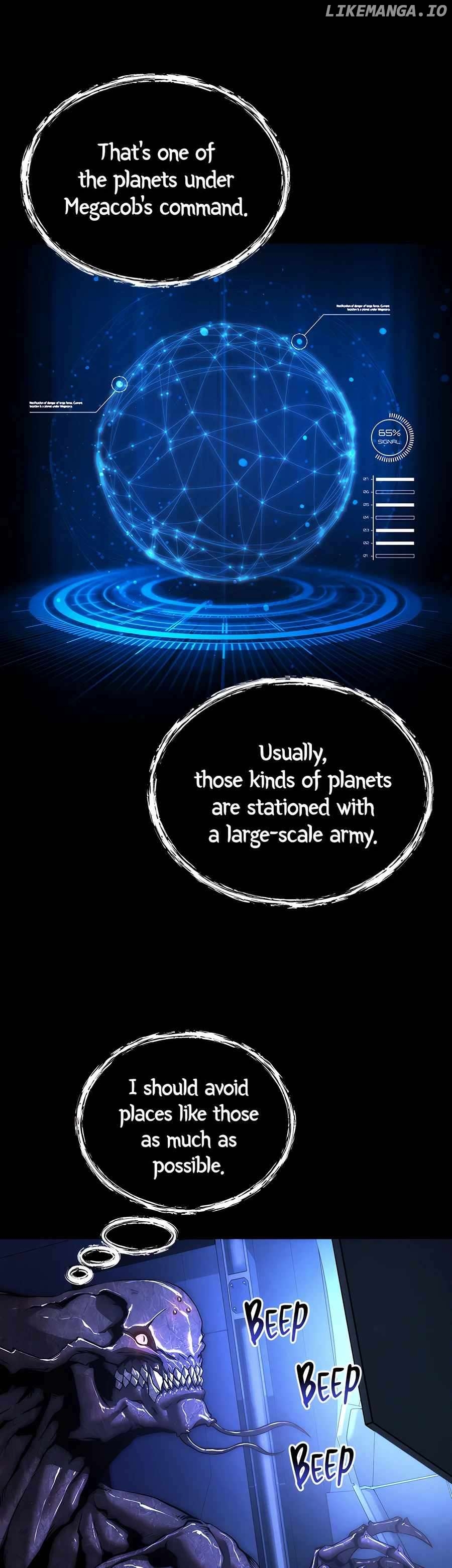 Read i became an evolving space monster Manga Online