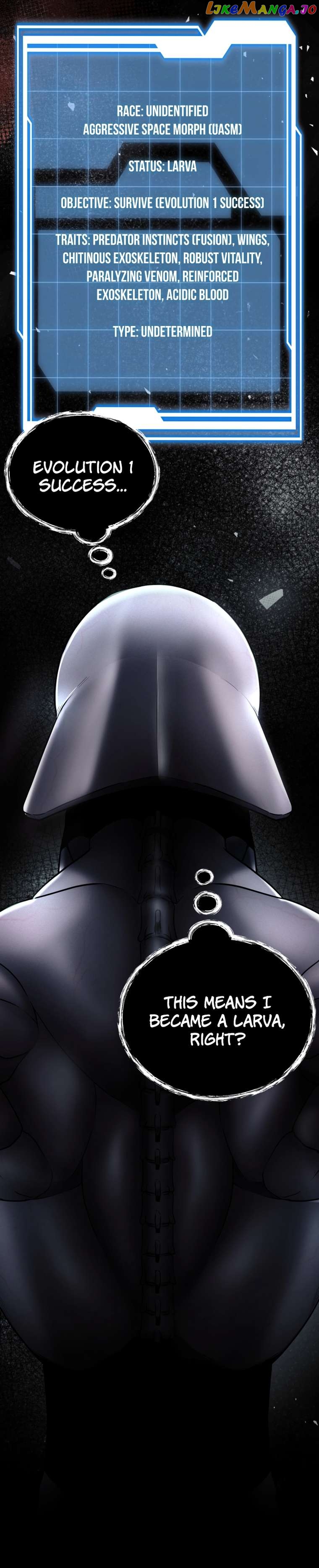 Read i became an evolving space monster Manga Online