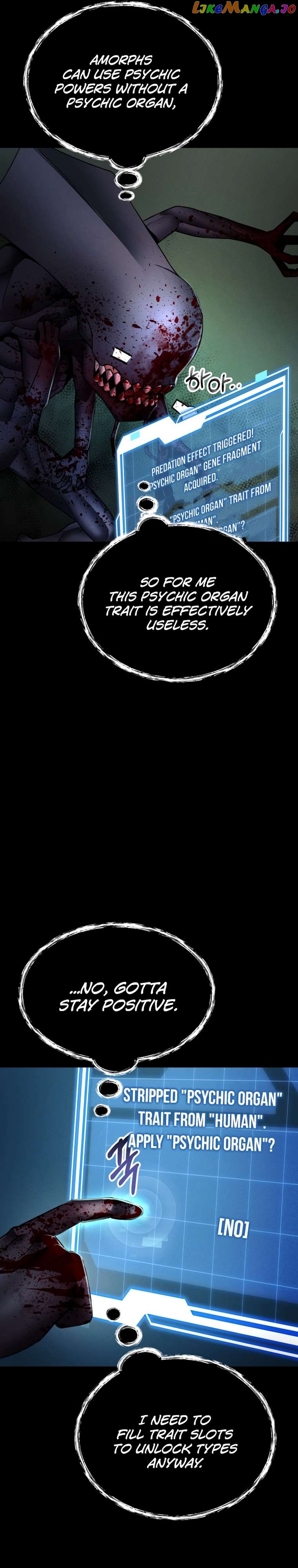 Read i became an evolving space monster Manga Online