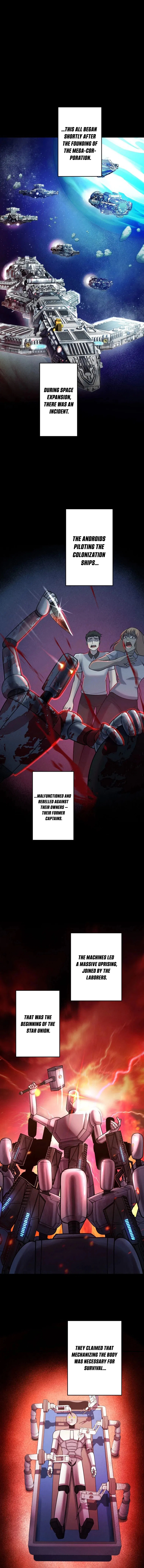 Read i became an evolving space monster Manga Online