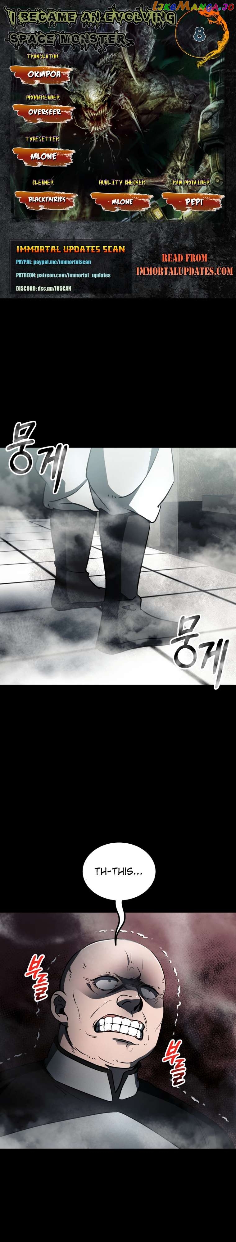 Read i became an evolving space monster Manga Online