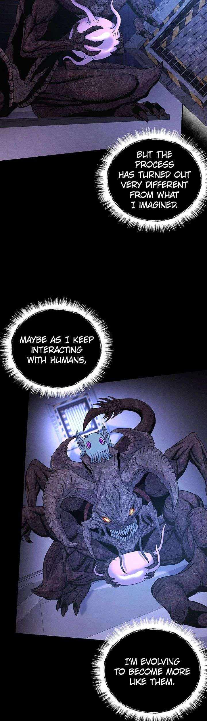 Read i became an evolving space monster Manga Online