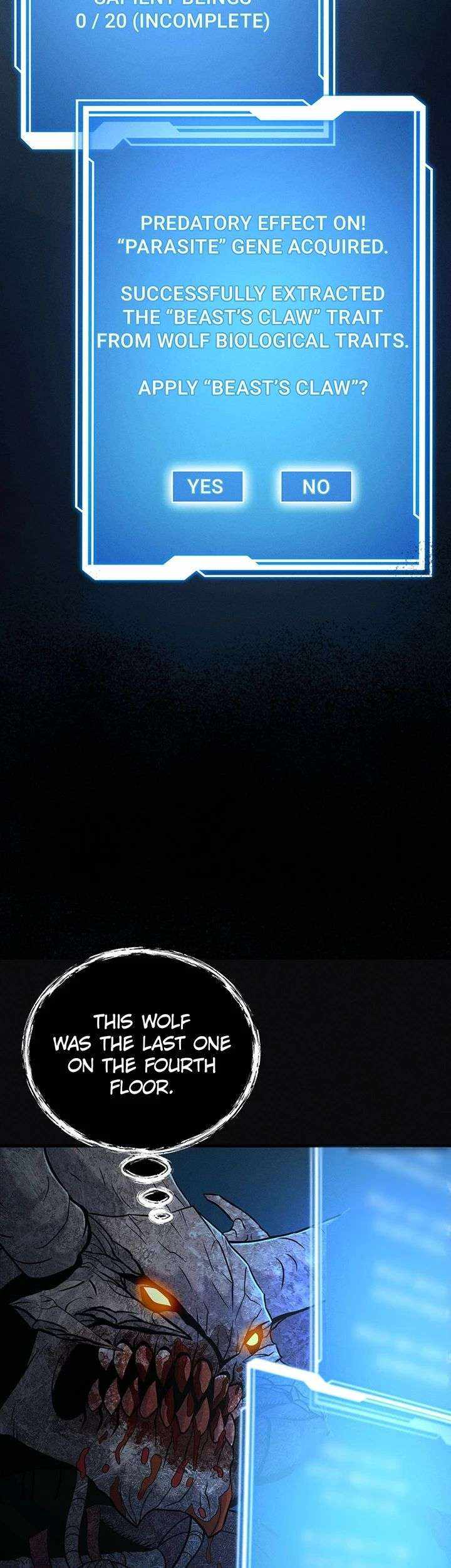 Read i became an evolving space monster Manga Online