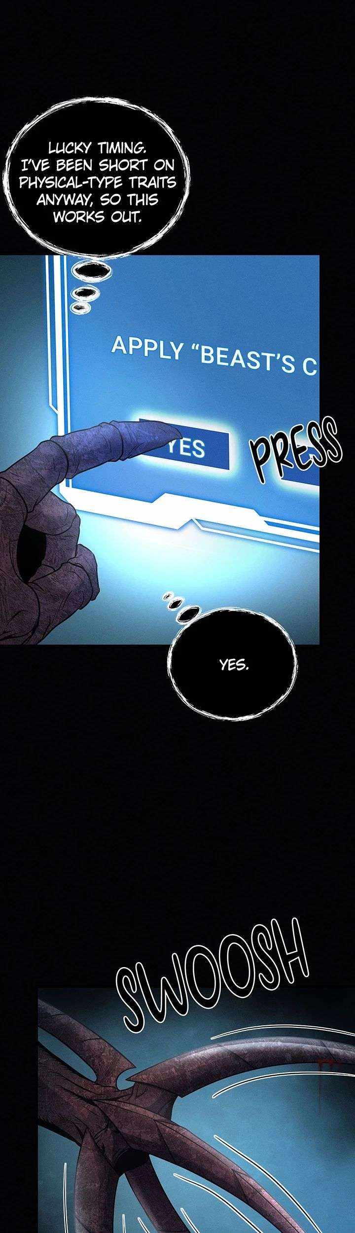 Read i became an evolving space monster Manga Online