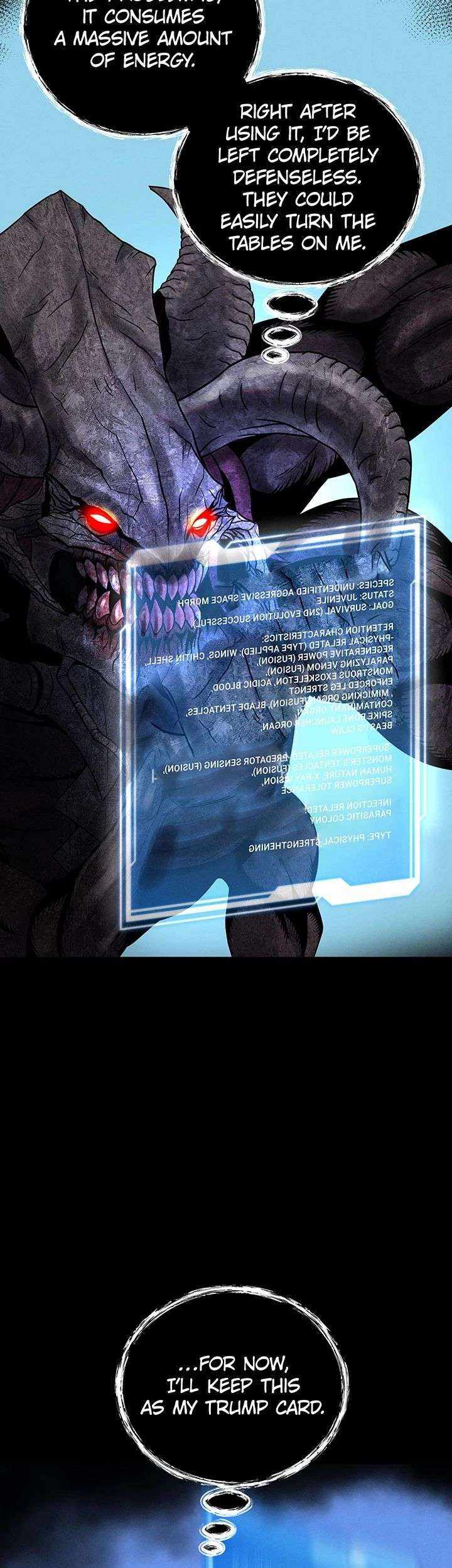 Read i became an evolving space monster Manga Online