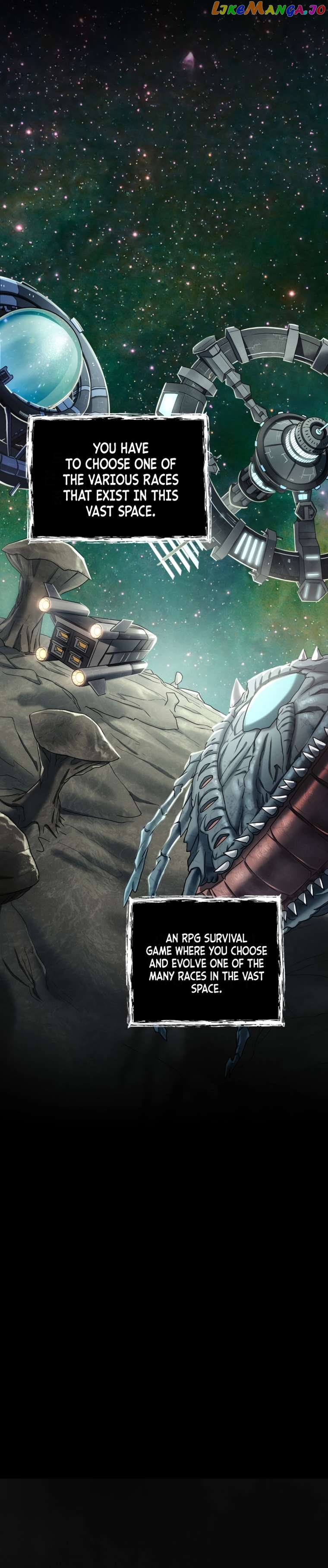 Read i became an evolving space monster Manga Online