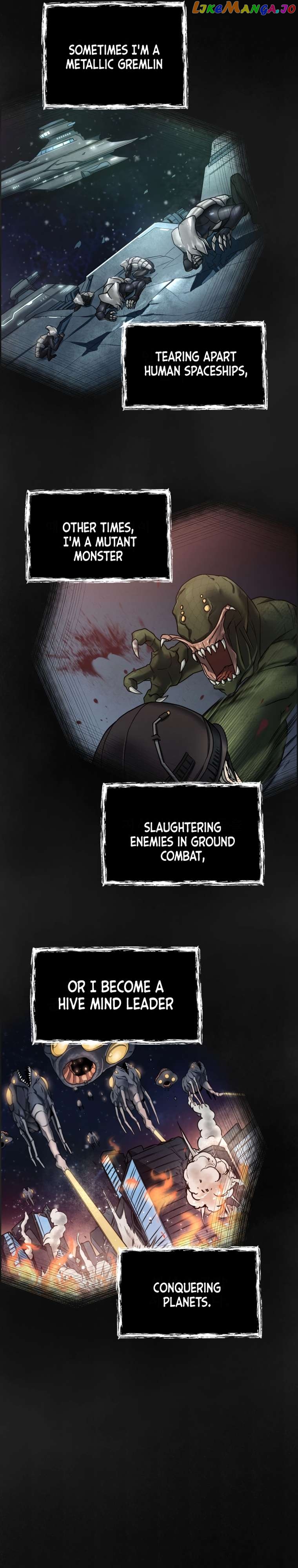 Read i became an evolving space monster Manga Online