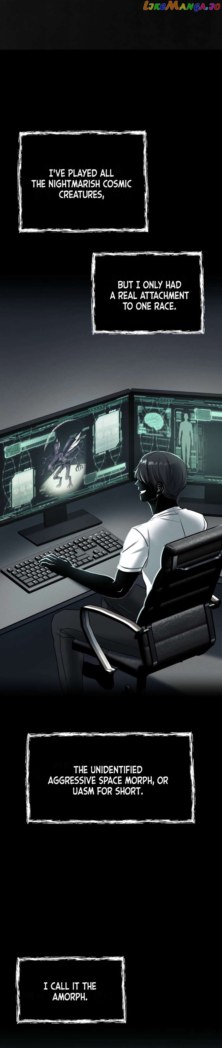 Read i became an evolving space monster Manga Online