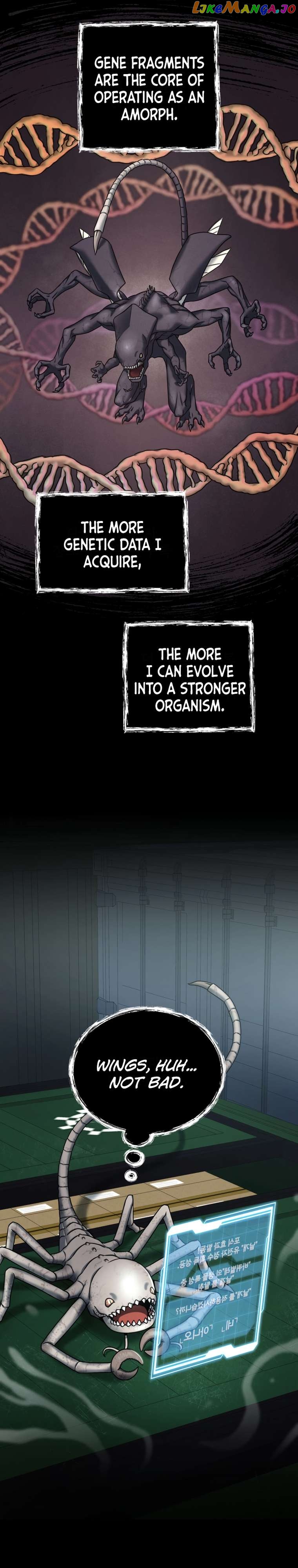 Read i became an evolving space monster Manga Online