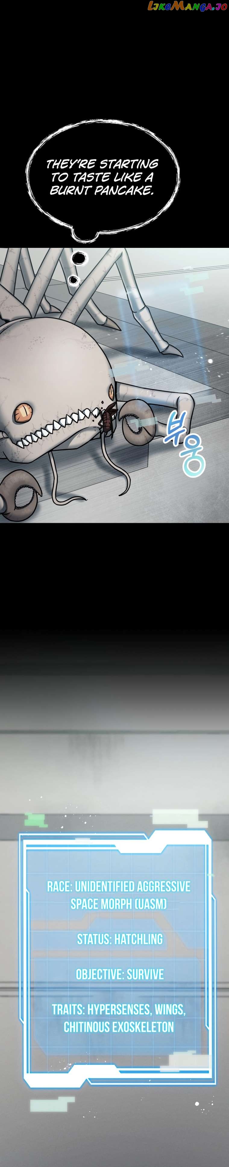 Read i became an evolving space monster Manga Online