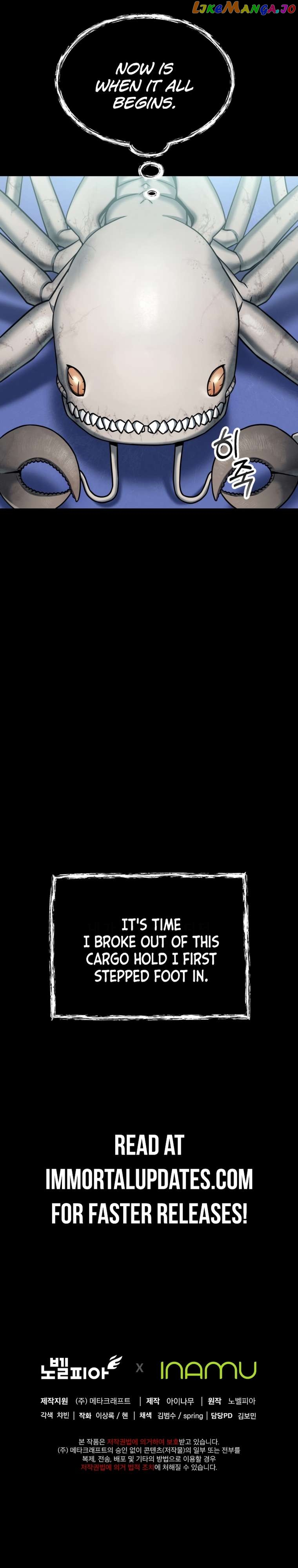 Read i became an evolving space monster Manga Online