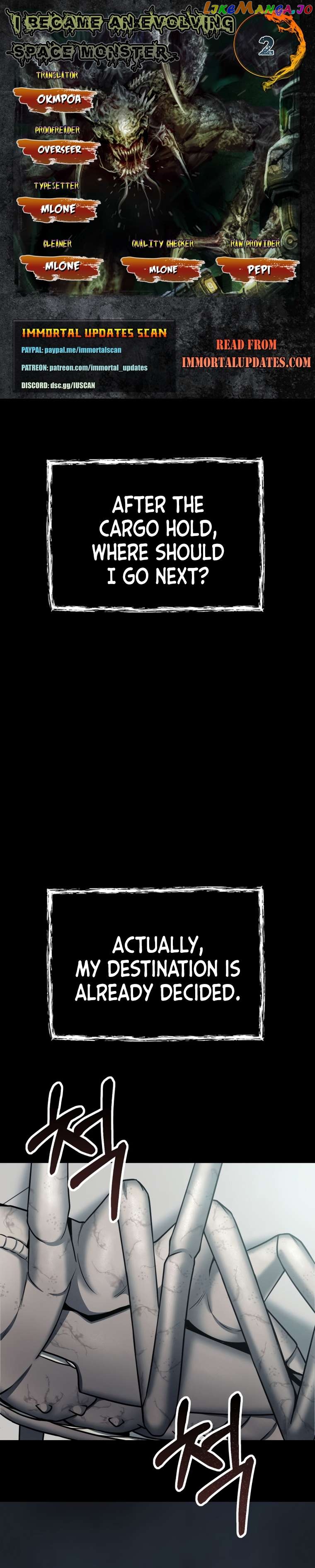 Read i became an evolving space monster Manga Online