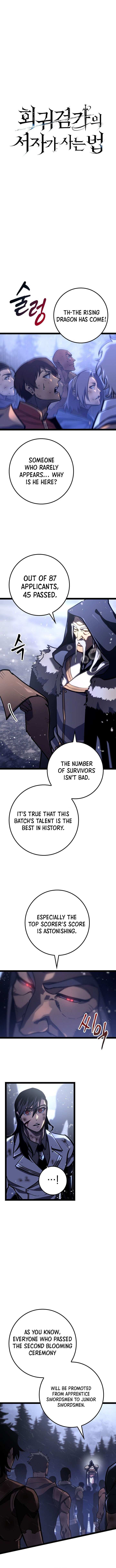 Read regressing as the bastard of the sword clan Manga Online