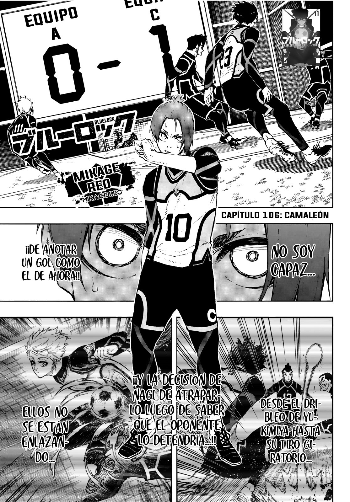 Read Blue Lock manga online español Manga Online