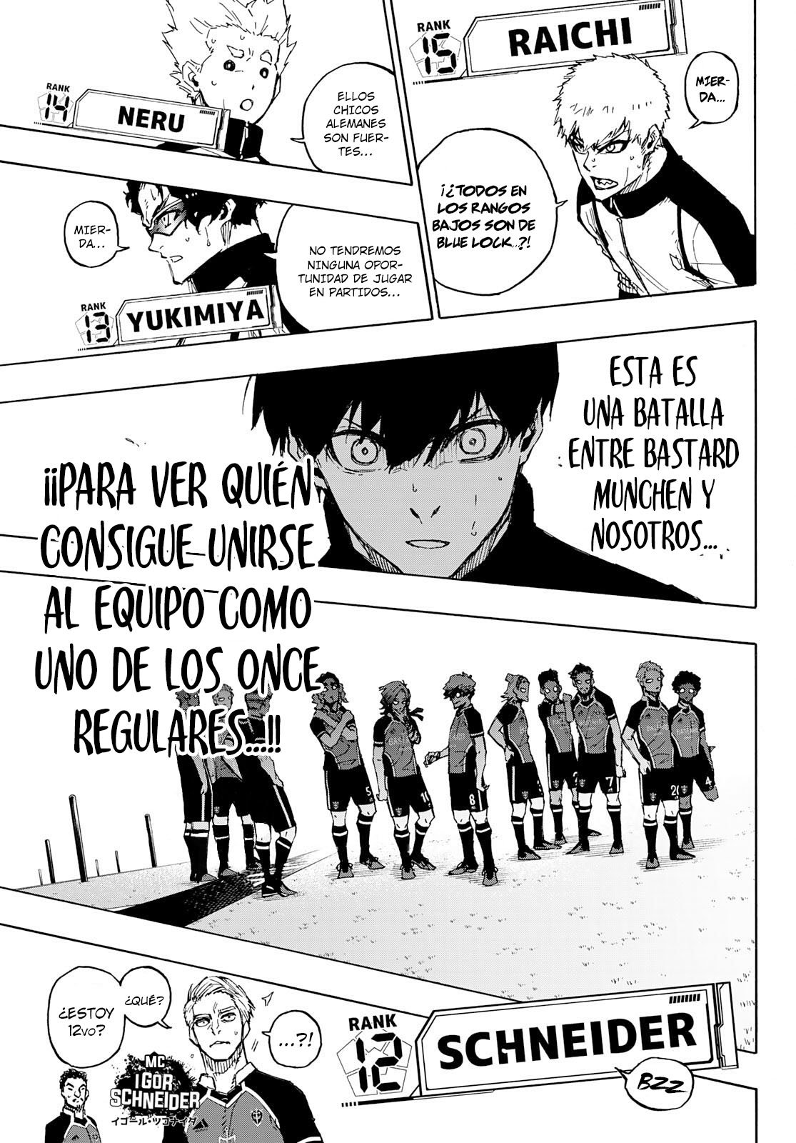 Read Blue Lock manga online español Manga Online