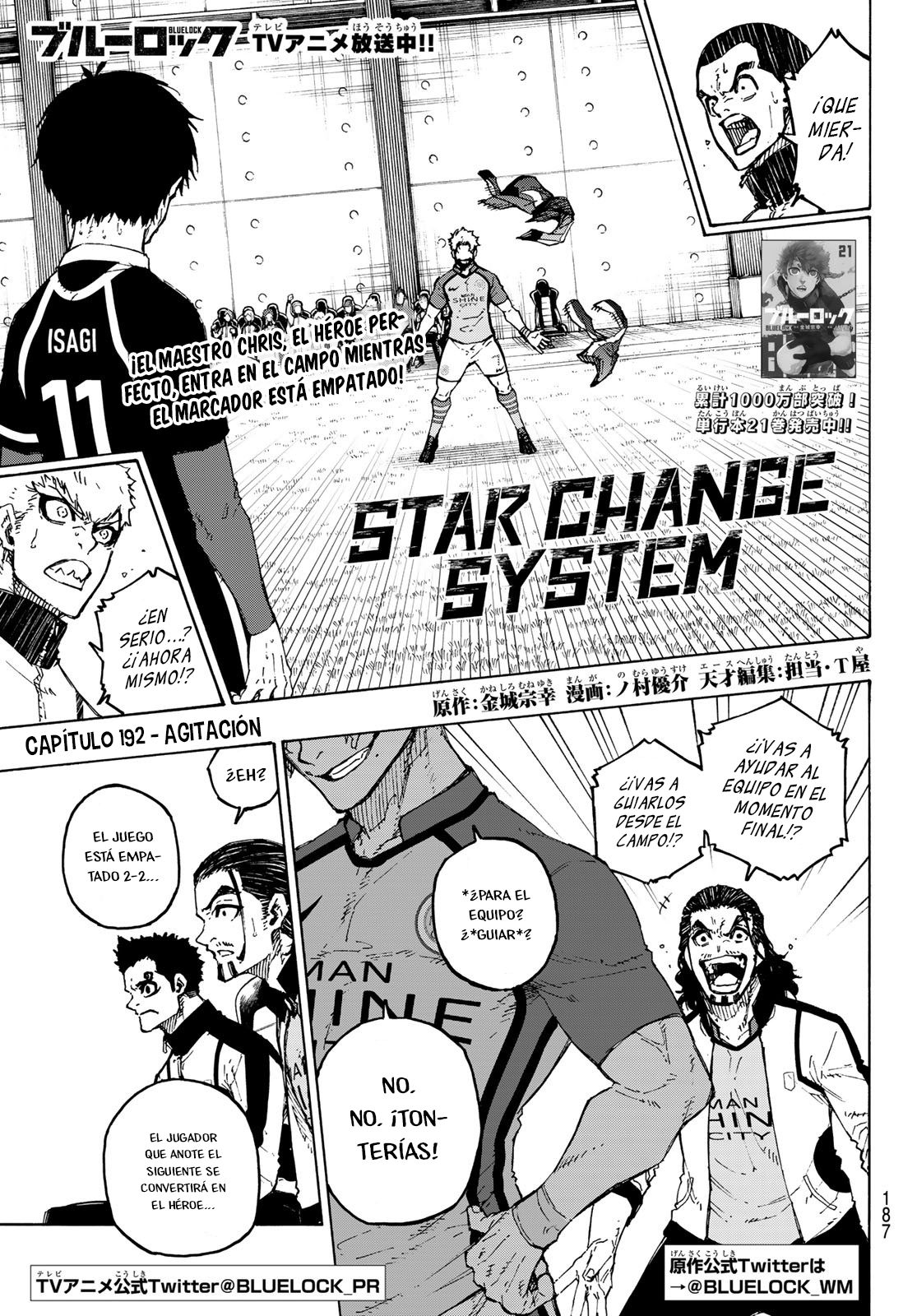 Read Blue Lock manga online español Manga Online