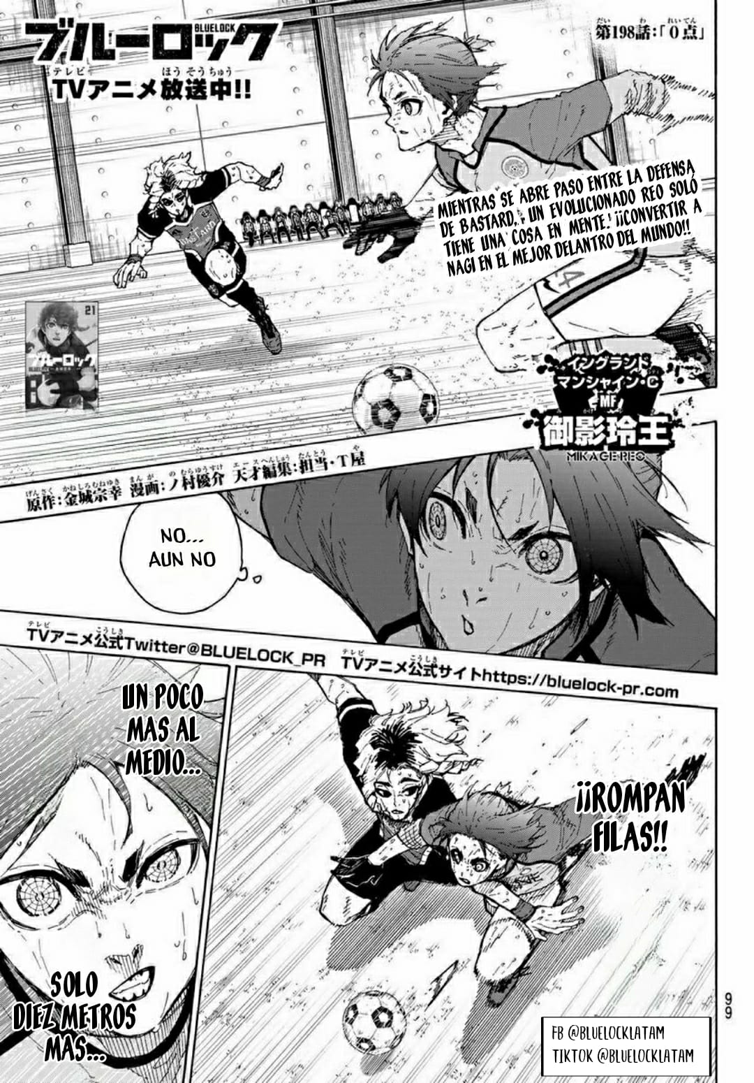 Read Blue Lock manga online español Manga Online