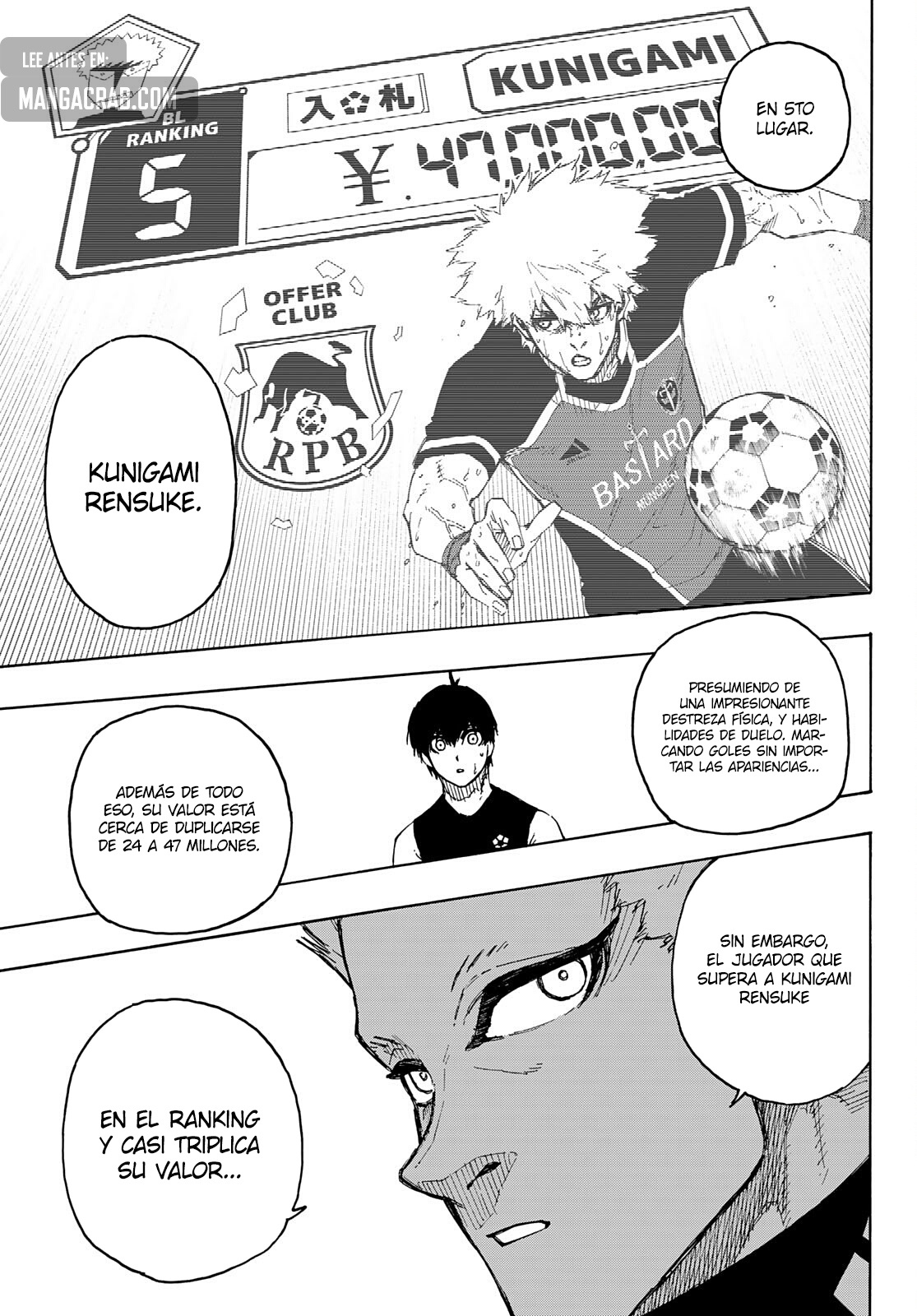 Read Blue Lock manga online español Manga Online