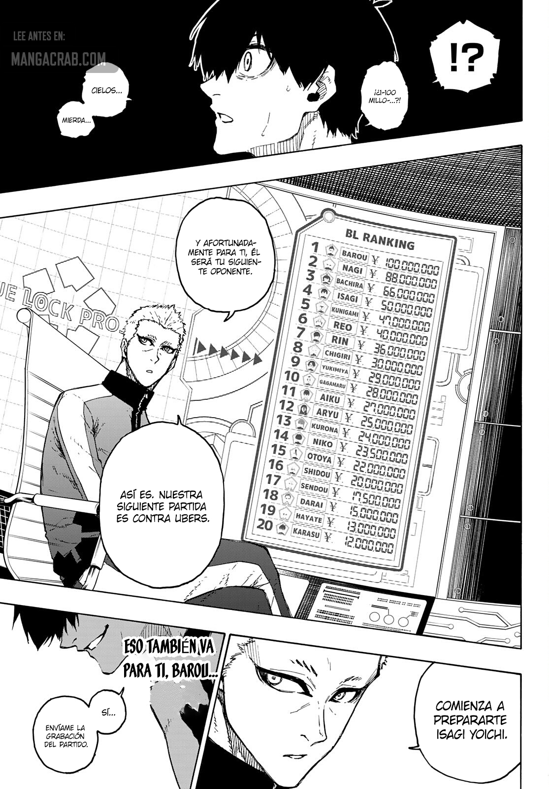 Read Blue Lock manga online español Manga Online