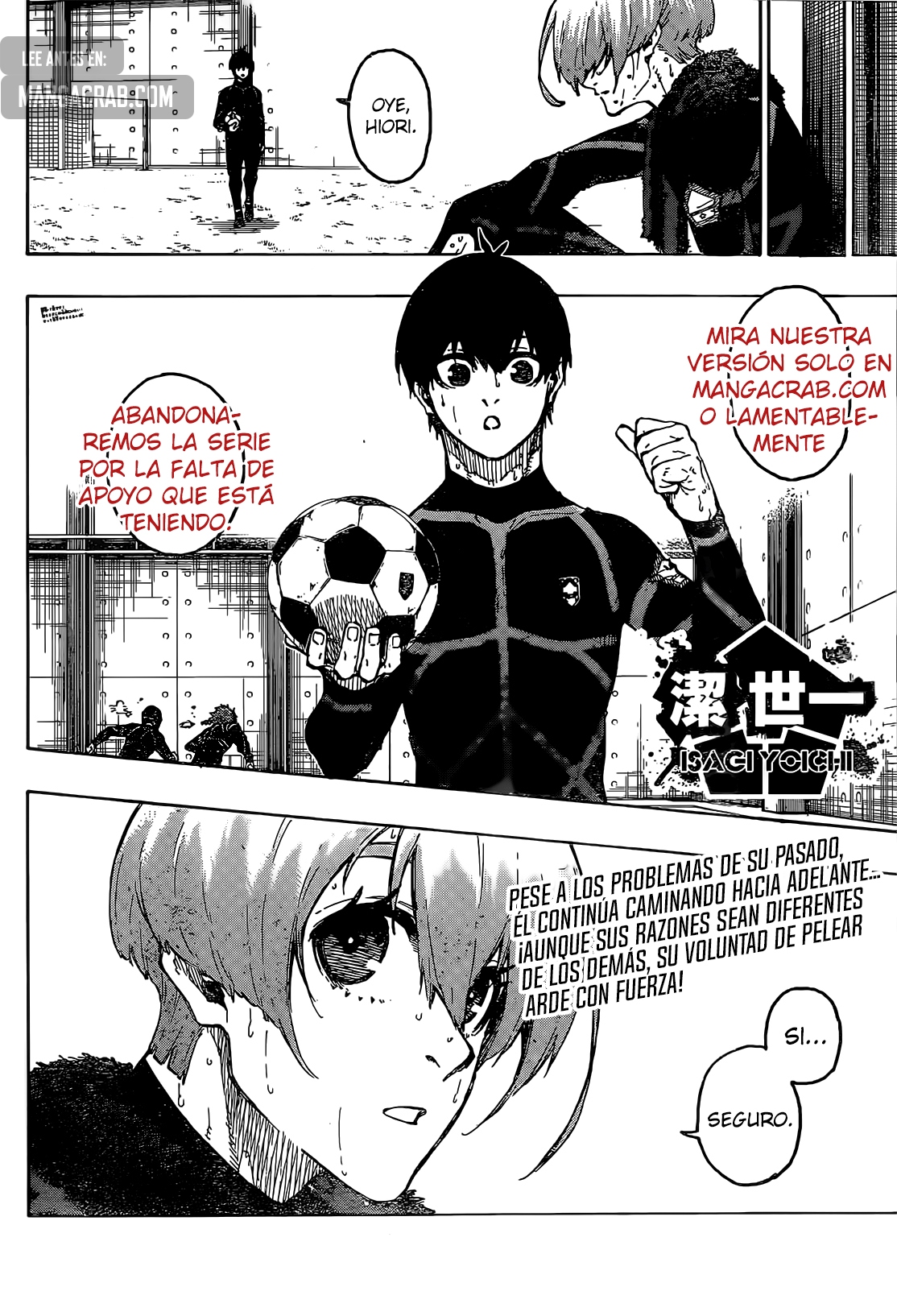 Read Blue Lock manga online español Manga Online