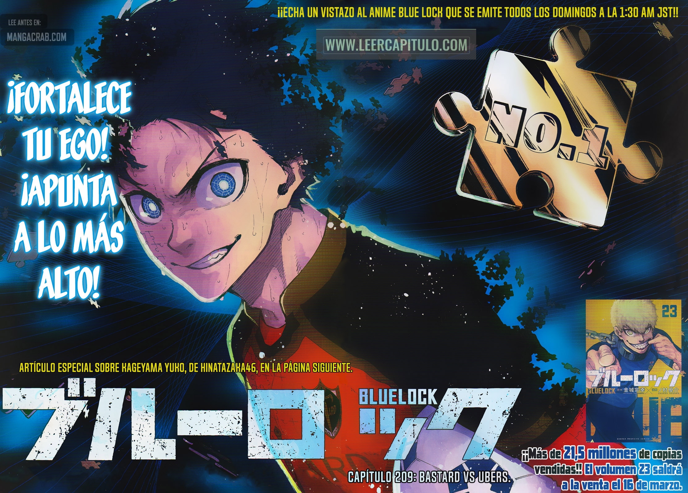 Read Blue Lock manga online español Manga Online