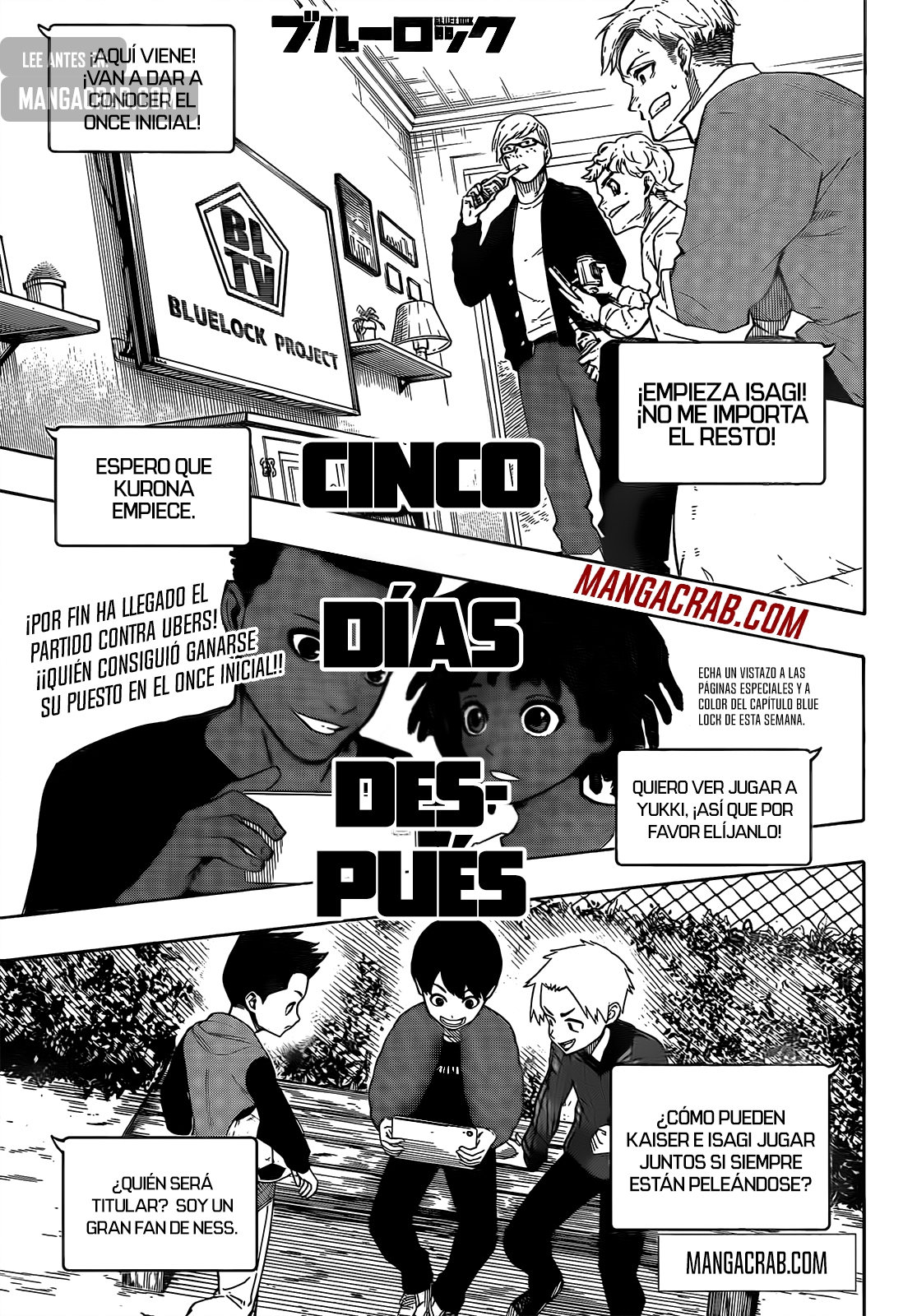 Read Blue Lock manga online español Manga Online