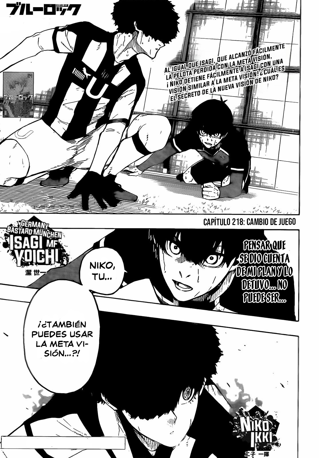 Read Blue Lock manga online español Manga Online