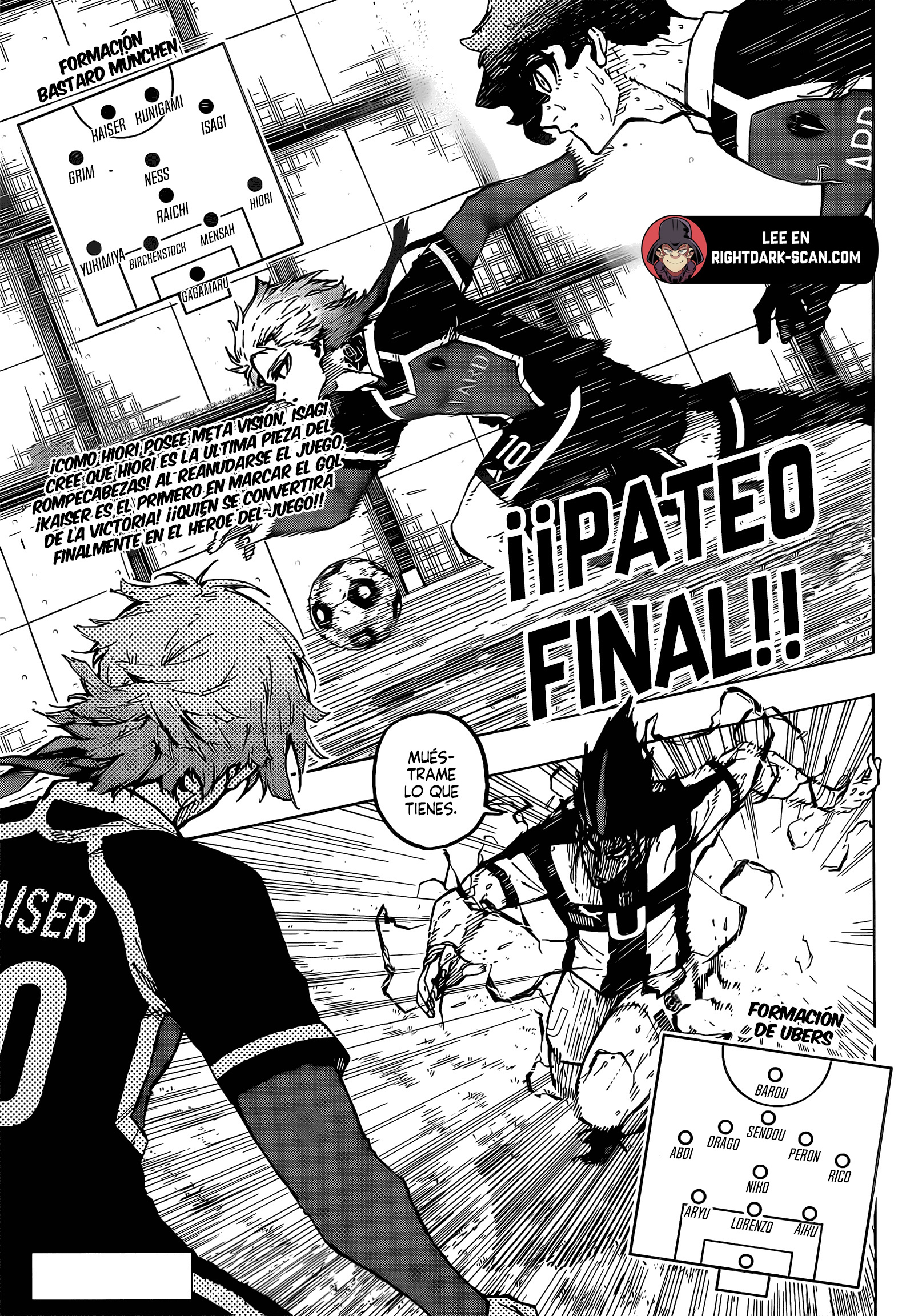 Read Blue Lock manga online español Manga Online