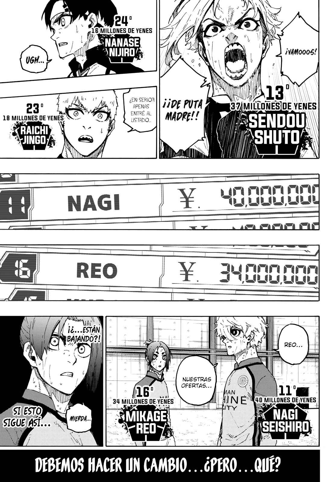 Read Blue Lock manga online español Manga Online