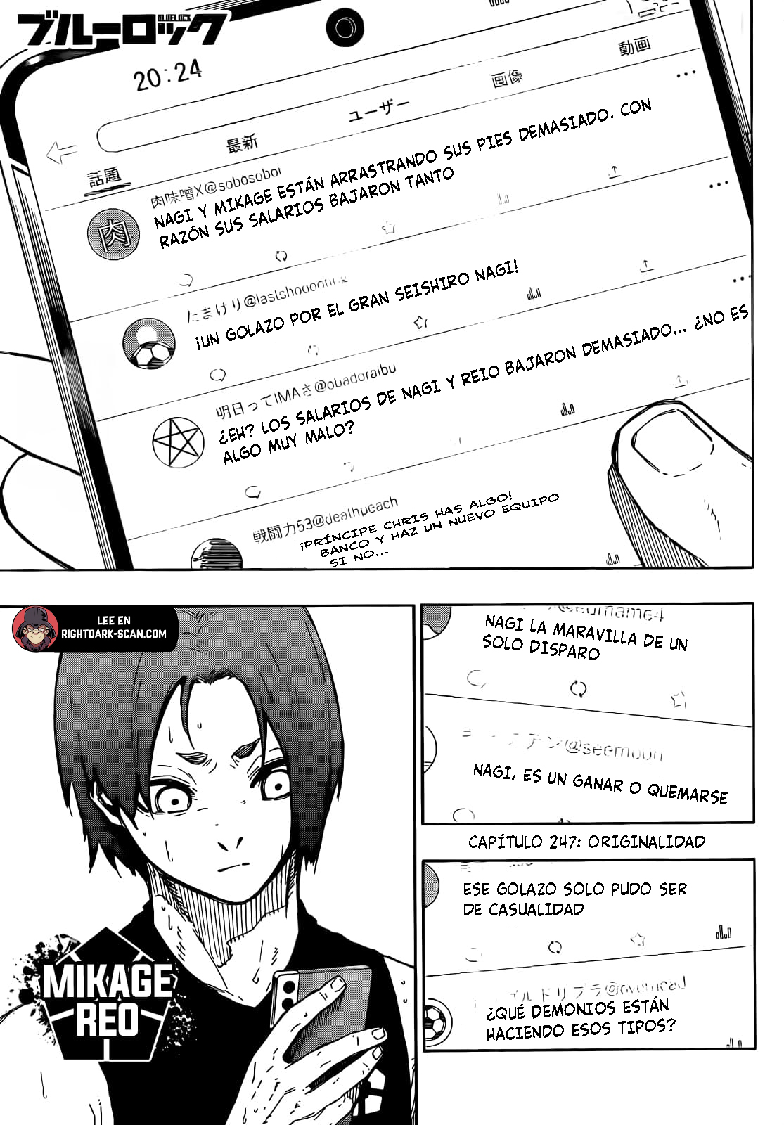 Read Blue Lock manga online español Manga Online